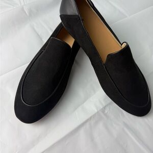 Elegant Black Men's Slip-On Loafers